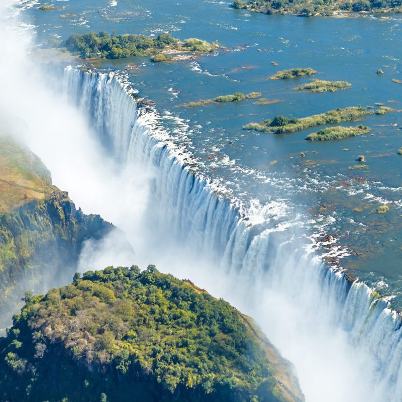 The,Victoria,Falls,Is,The,Largest,Curtain,Of,Water,In